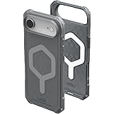 URBAN ARMOR GEAR UAG Designed for iPhone Air Case Essential Armor - Compatible with MagSafe Translucent Military Grade Protective Cover, Ash