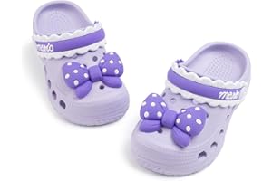 KidRtsk Toddler Kids Boys Girls Cute Garden Water Clogs Slip On Sandals Slides Lightweight Slipper Outdoor Summer Swimming Pool Infant Children Beach Pool Shoes