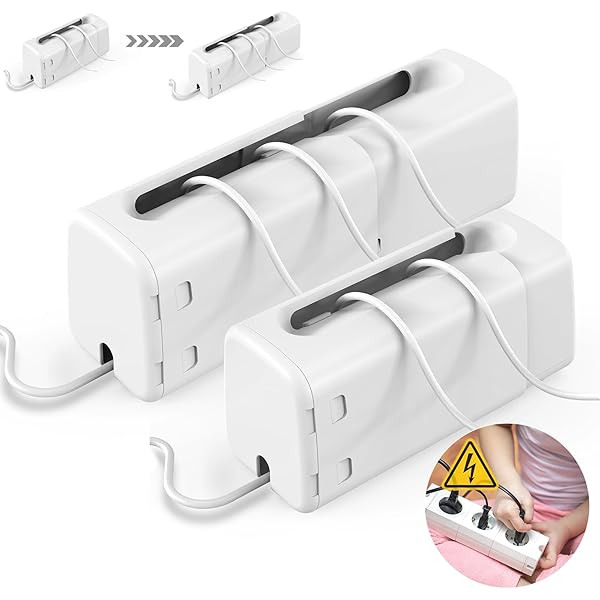 Charger Protector 10 Pack Baby Proof Cord Covers, Universal