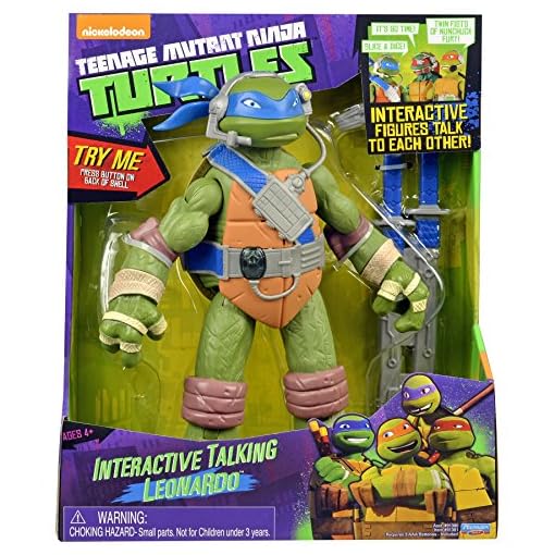 Teenage Mutant Ninja Turtles 11" Leonardo Infrared Talking Turtles Figure - Image 5