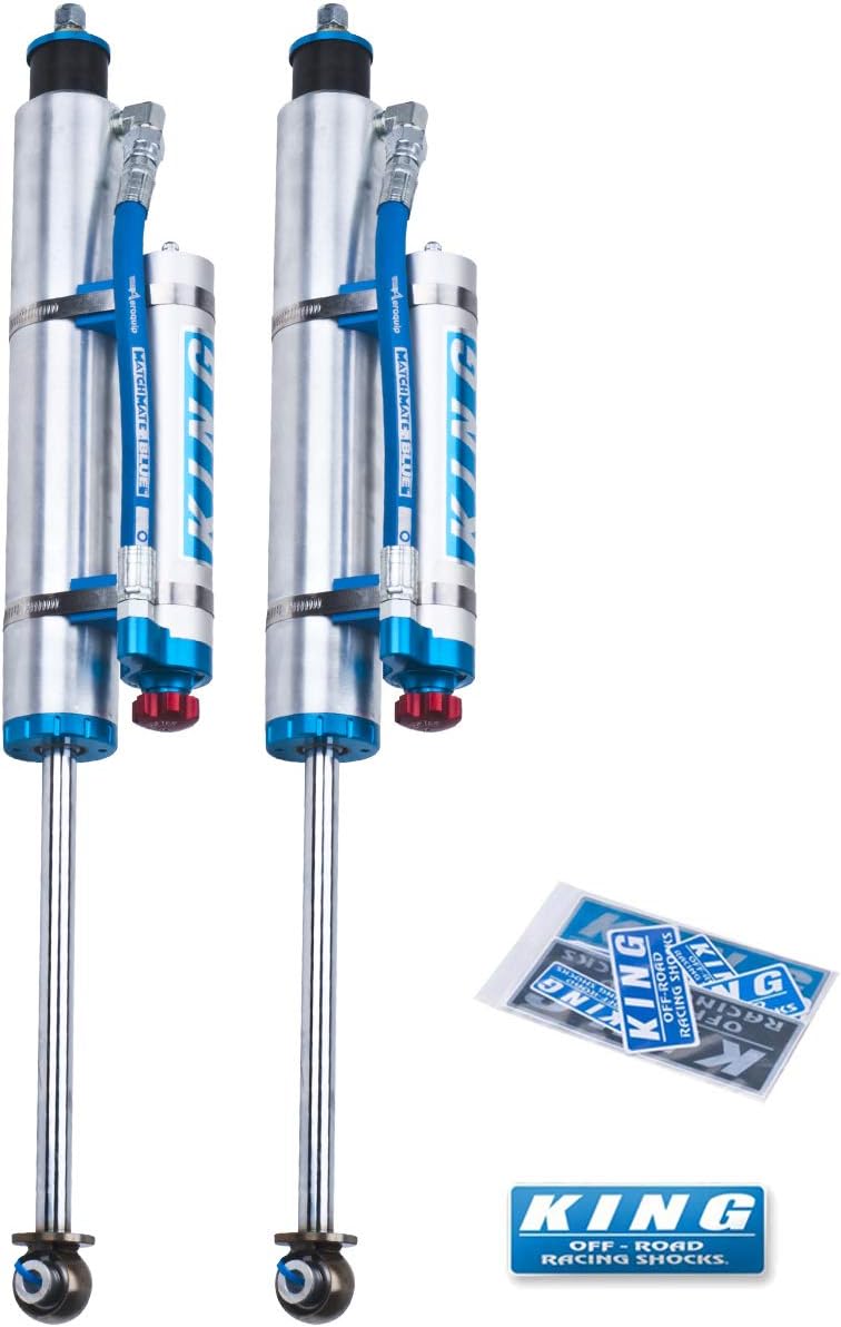 King Shocks 2.5 Perf Adj PB Shocks F Pair for 07-18 Wrangler 4WD RWD 25001-284A
