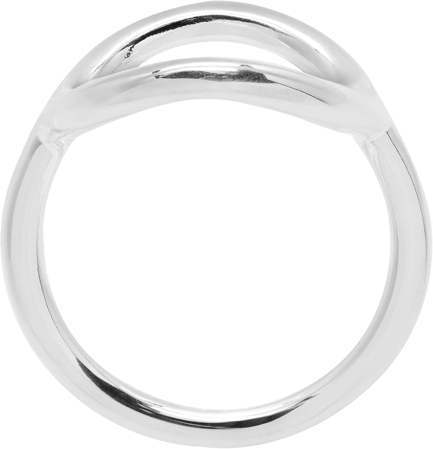 Silpada 'Karma' Open Circle Ring in Sterling Silver: Jewelry