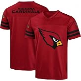 FOCO NFL Men's Officially Licensed Primary Logo Wordmark Game Day Football V-Neck Top