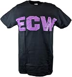 Hybrid Tees ECW Barbed Wire Purple Logo 