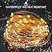 Lighting Mall Outdoor Solar String Lights, Waterproof 100 LEDs 33 Feet 8 Modes Solar Christmas Lights for Outdoor/Indoor, Garden, Patio, Wedding, Party, Holiday and Christmas Decorations (Warm White)