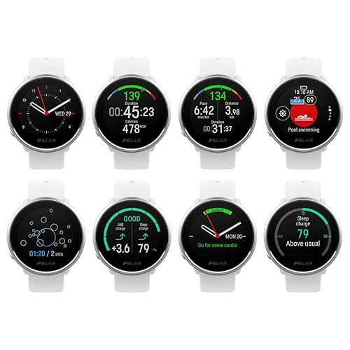 POLAR IGNITE Advanced Waterproof Fitness Watch (Includes Polar