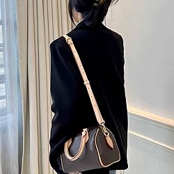 BEUDW Vachetta Leather Adjustable Crossbody Strap