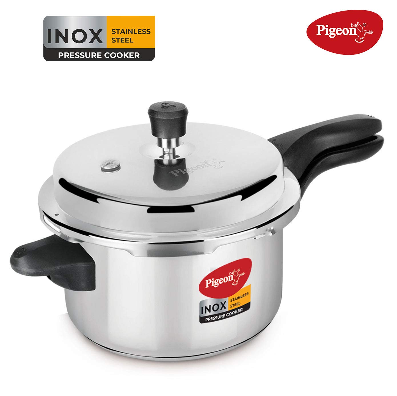 Pigeon by Stovekraft Inox Stainless Steel Pressure Cooker 5 Litres