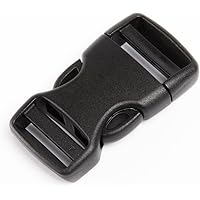 Due Emme Steckschnallen Set - 5 Stück SWB Für 40mm Gurte Schwenkbar & Drehbar