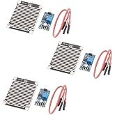 HiLetgo 3pcs LM393 Rain Drops Sensor Weather Moisture Monitor Sensor Humidity Sensitivity Module Nickeled Plate 3.3-5V for Arduino