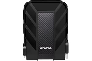 ADATA HD710 Pro 2TB USB 3.1 IP68 Waterproof/Shockproof/Dustproof Ruggedized External Hard Drive, Black (AHD710P-2TU31-CBK)