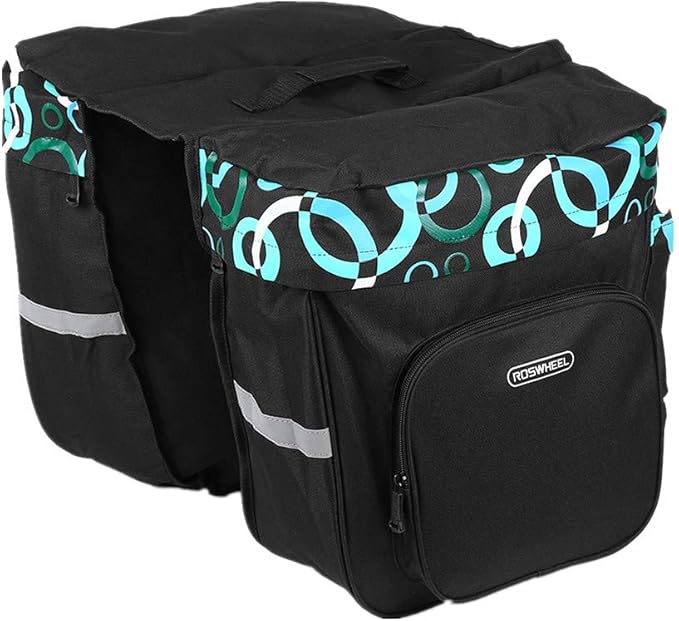 Rhinowalk Fahrrad Gepäckträgertasche | Wasserdicht 6-25L | Rolltop Mit Schultergurt | Für Touren & Pendeln