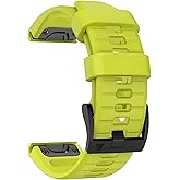 OUTVI 22mm watch band for garmin fenix 5 6 7 pro Sapphire Solar Forerunner 965 955 935 745 epix Pro Gen 2 47mm only soft silicone quick fit 22 watch bands replacement for men women