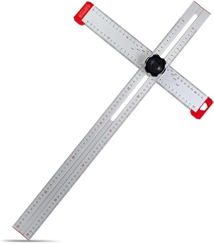Machinist Square 48 Inch Folding Triangle Ruler - Aluminum Framing ...