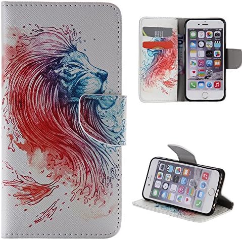 iphone 6s Case,6 Case,iphone 6 Case,leather Flip Credit Card Wallet Phone Case Magnetic Clasp for Apple iPhone 6 iPhone 6S