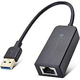 Cable Matters Plug & Play USB to Ethernet Adapter with PXE, MAC Address Clone Support (USB 3.0 to Gigabit Ethernet, LAN Adapt