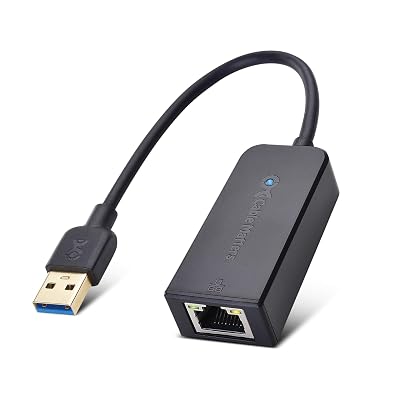 Cable Matters Plug & Play USB to Ethernet Adapter with PXE, MAC Address Clone Support (USB3.0 to Gigabit Network, Ethernet to USB Adapter for Laptop) Supporting 10/100/1000Mbps