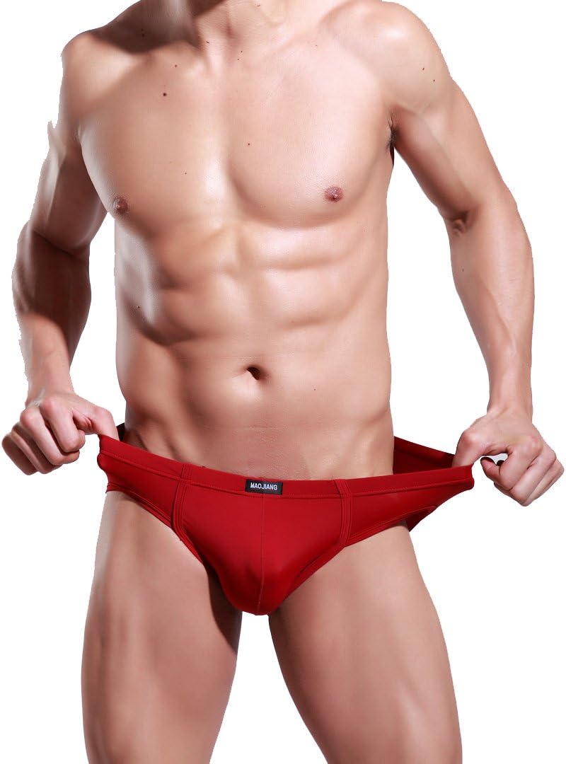 Astarin Mens Ice Silk Breathable Triangle Underwear Briefs Pack