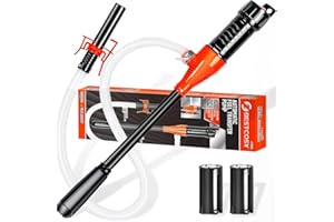 BESTCOSY 3.0 GPM Portable Fuel Transfer Pump -Easy to Use Hand Fuel Pump, Battery Powered Siphon Pump for Gasoline Mechanical Fuel Pumps Universal Fit for Gasoline, Vehicles, Fuel,Water Transfer