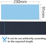 FEIHU Wet Dry Sandpaper 17 Sheet Assorted Grit 120-10000 Automotive High Grit view 3