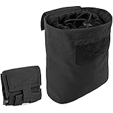 KRYDEX Molle Dump Pouch Roll-Up Drawstring Magazine Utility Pouch Folding Dump Bag
