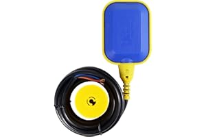 MAMFOUS 9.84Feet Cable Waterproof Float Switch for Water Tank,3M Float Switch Water Level Controller for Sump Pump (9.84ft(3M))