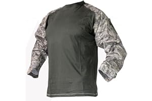 Mafoose Tactical Military Combat Camo Paintball Airsoft Mock Shirt