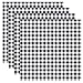 Aneco 4 Sheets Buffalo Plaid Heat Transfer Vinyl Plaid Vinyl HTV Iron Printed Vinyl Sheets (Color B, 12 Inches x 12 Inches)