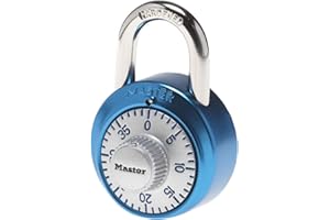 Master Lock 1561DAST Locker Lock Combination Padlock, 1 Pack, Colors May Vary