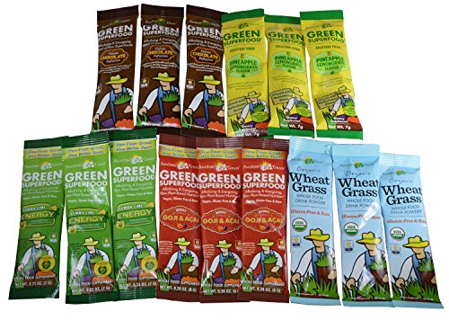 Amazing Grass Superfood Packets Variety Pack of 15 Amazing Grass Superfood Packets Variety Pack of 15