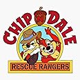Chip N Dale Rescue Rangers, Classic Cartoon Bumper Sticker Window Vinyl Decal 5"