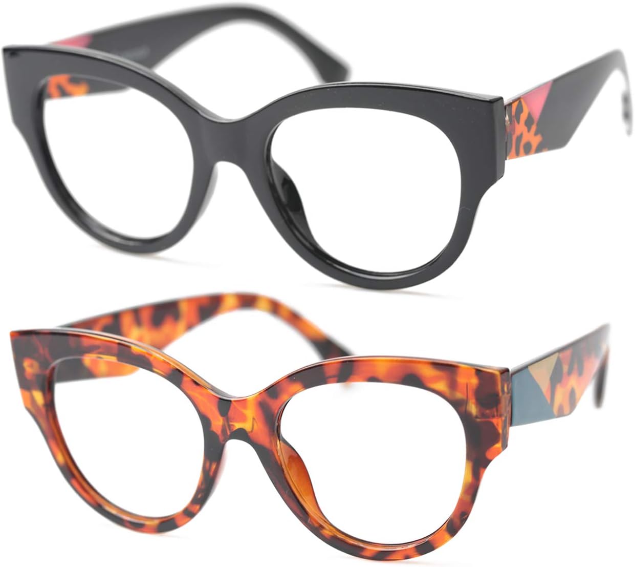 Ladies Modern Fashion Eyeglass Frame Cat Eye Reading Glass