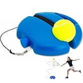 SoloTennis Trainer Rebound Ball with String Balls, Portable Tennis Training Tool Suitable for Adults, Portable Tennis Training Equipment for Beginners Sport Exercise, Tennis Rebounder Kit