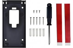 Adjustable Doorbell Mount Bracket Mounting Plates Holder Without Drilling for Apartments Homes and Offices Mounting Plates Ho