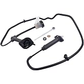 Flynsu CC649026 Clutch Master and Slave Cylinder Assembly Replacement for 2000 2001 Dodge Ram 1500 2500 3500