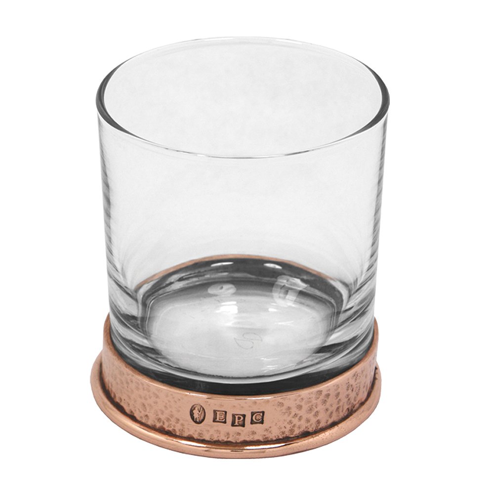 English Pewter Company 11oz Single Whisky Glass Tumbler Finished in Stunning Copper Finish [RP13]