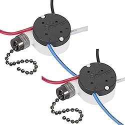 2PS Ceiling Fan Switch Zing Ear ZE-208s E89885 3
