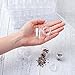 FASHEWELRY 90pcs Diamond Painting Jars 1x1” Small Screw cap containers for Seed beads, 5D Embroidery diamond drill, Nail art and Glitter, Crafts & Sewing