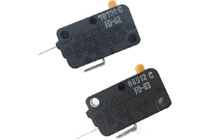 LONYE 3405-001033 3405-001034 Microwave Door Switch Replacement for LG GE Microwave SZM-V16-FD-62 SZM-V16-FD-63 WB24X830 3405-000178