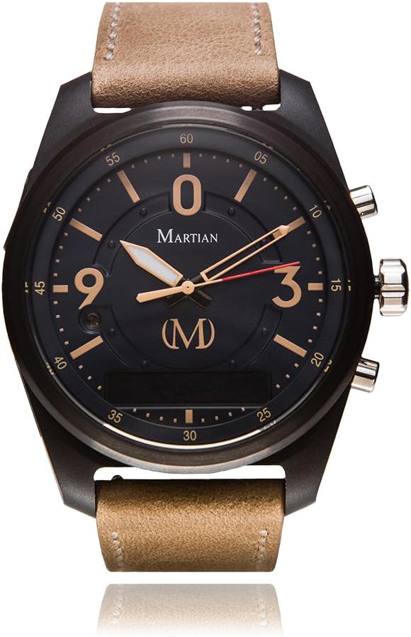 Martian mVoice Smartwatches with Amazon Alexa โ Analog + Voice (B01M5B9SVG)