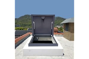 Roof Hatch Steel Anti-Theft Door Skylight Roof Skylight Roof Maintenance Hatch Roof Maintenance Hatch Cover Galvanized Powder