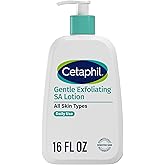 Cetaphil SA Exfoliating Body Lotion, Moisturizer Rough Skin, 16 oz | Salicylic acid, mandelic acid, gluconolactone, keratosis pilaris, bumpy skin, lightweight, dermatologist recommended