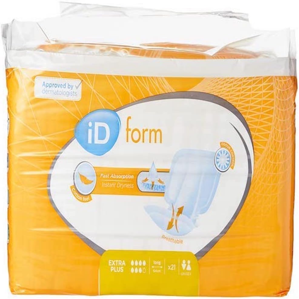 iD Expert Form Extra Plus Disposable Incontinence Pads 20x 2310ml
