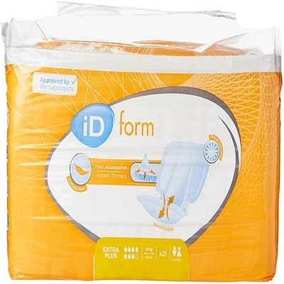 iD Expert Form Extra Plus Disposable Incontinence Pads 20x 2310ml