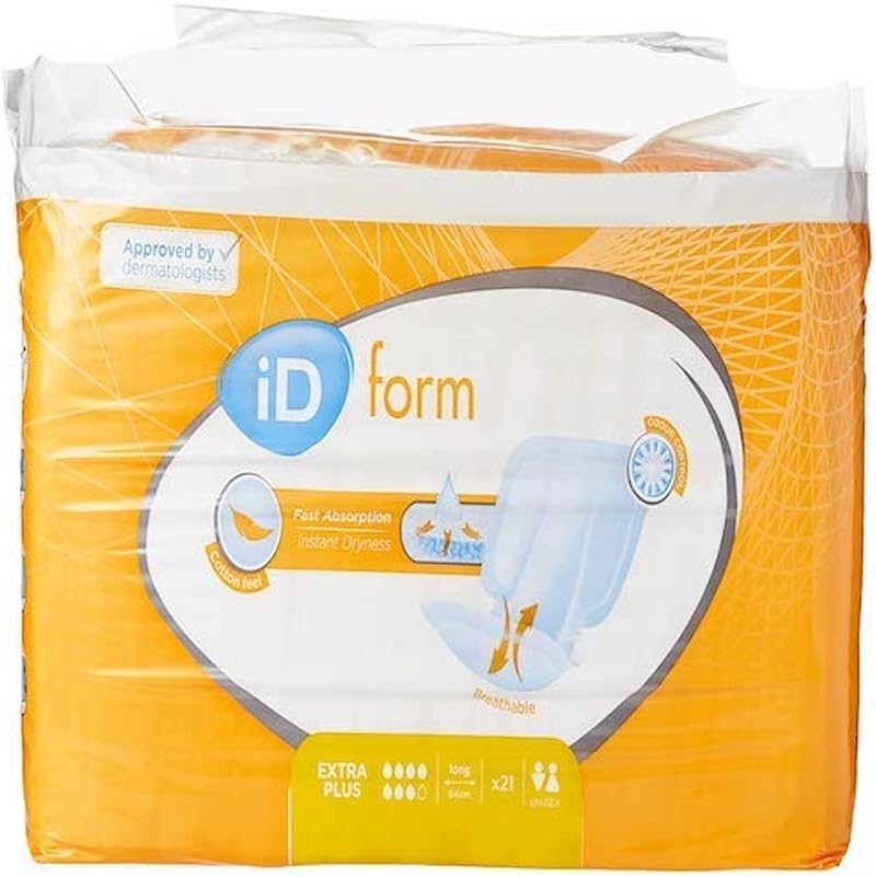 iD Expert Form Extra Plus Disposable Incontinence Pads 20x 2310ml