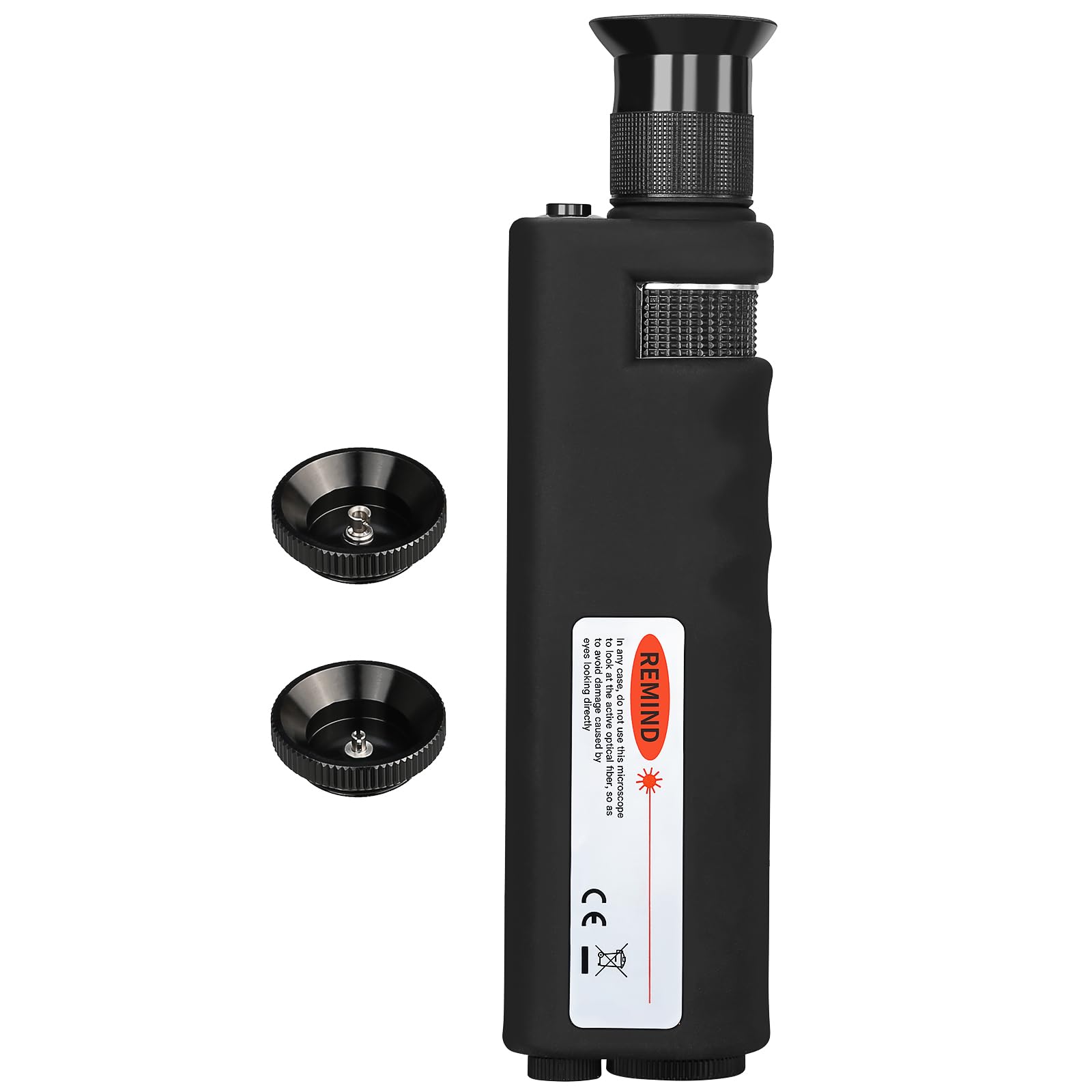 Photo 1 of 400X Fiber Optic Microscope with LED Lighting Handheld Fiber Optic Inspection Magnifying Equipped with a 1.25mm 2.5mm Adapter for SC/FC/ST/LC interfaces