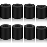 Honoson 8 Pcs 3D Printer Heatbed Leveling Parts, 0.63 Inch, 0.7 Inch, Black | Silicone Heat Resistant Buffer, Replaces Spring, Firm &amp; Durable, for Precise Leveling, Easy To Instal, Compatible With CR-10