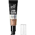 e.l.f. Camo CC Cream, SPF 30 Color-Correcting Medium-To-Full Coverage Face Foundation, Delivers An Airbrushed Finish, Vegan & Cruelty-Free, Medium 370 N