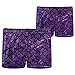 BAOHULU Girls Gymnastics Dance Shorts Sparkle Tumblewear