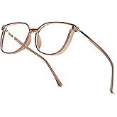 ZanyLen Vintage Cat-eye Blue Light Blocking Glasses for Women, Lightweight TR90 Fashion Eyeglasses